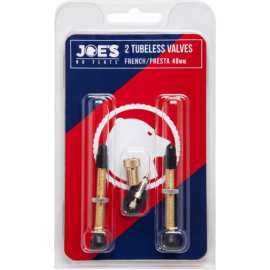 Βαλβίδες Joe's Tubeless French/Presta 48mm